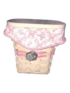 Vintage Longaberger Cancer Basket 2004 Horizon of Hope